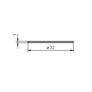Amada Disc Head Protection 32 Plastic