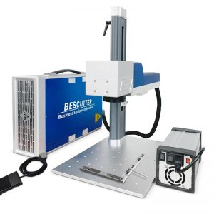 BesCutter E Series Compact Type 30W Galvo Fiber Laser Marking Machine