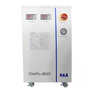 S&A CWFL-800 Double temperature Fiber laser cutting machine water-cooling machine 800W