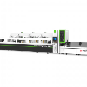 BesCutter HyTube 1-4KW IPG Fiber Laser Tube Cutting Machine with Auto Tube Loading